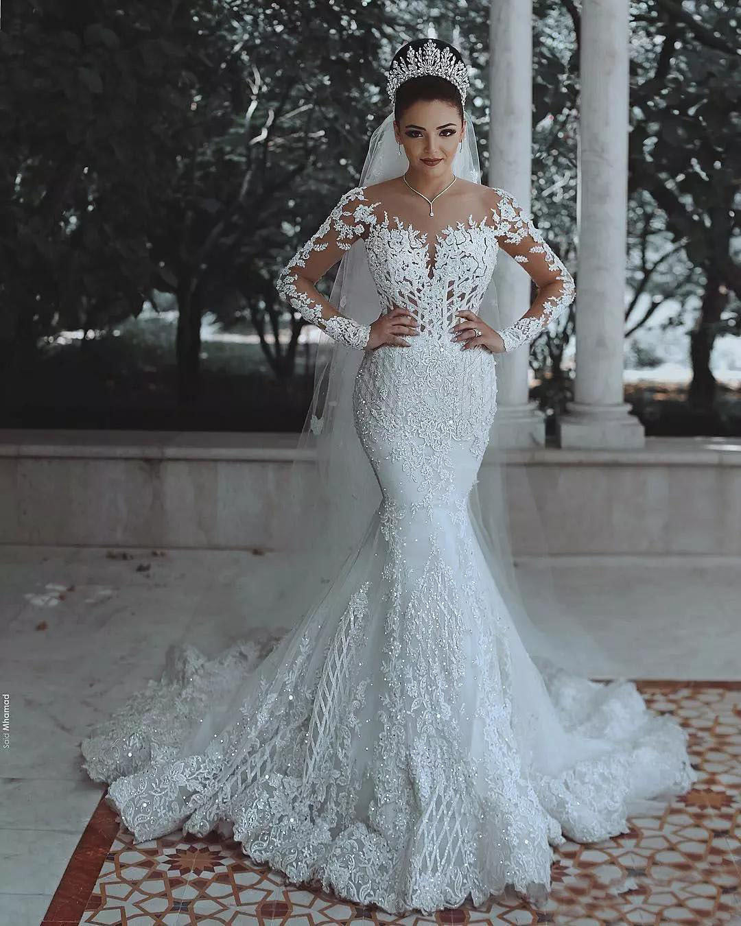 Luxury mermaid lace wedding dress - Buy Lifestyle